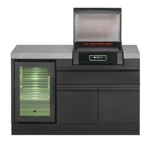 Grandpro Outdoorküche Backyard Bistro Küchenmodul mit E2-Elektrogrill G139E2GRYN Expressversand