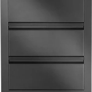 Neue Kollektion Napoleon Oasis Einbau Unterschrank 3er-Schubladenschrank Mattschwarz IM-3DC-MK-1