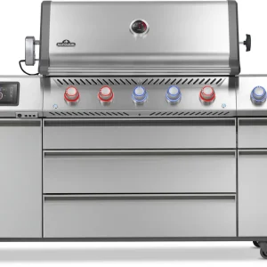 Online Kaufen Napoleon Prestige PRO 665 Connected Edelstahl Gasgrill inkl. Drehspieß-Set PRO665VXRSIBPSS-DE