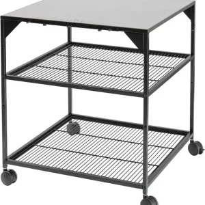 Witt Pizza-Tisch XL mit 4 feststellbaren Rädern 80 x 80 x 90 cm 48651013 Schneller Versand