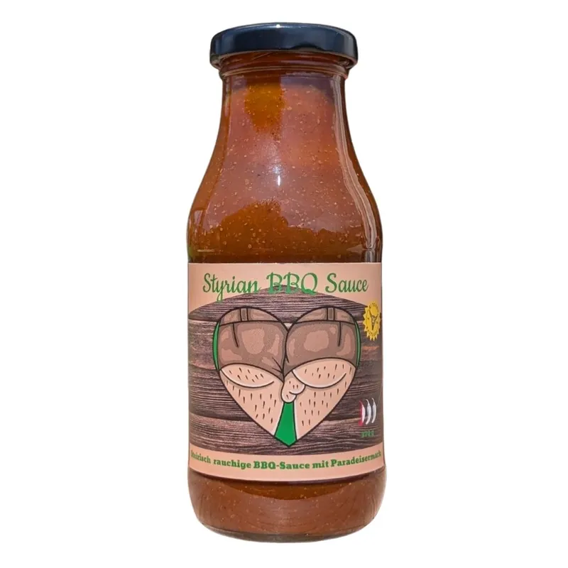 Kitchen Bastards Styrian BBQ Sauce - Steirisch rauchige BBQ Sauce mit Paradeisermark 270 g Wochenendangebot