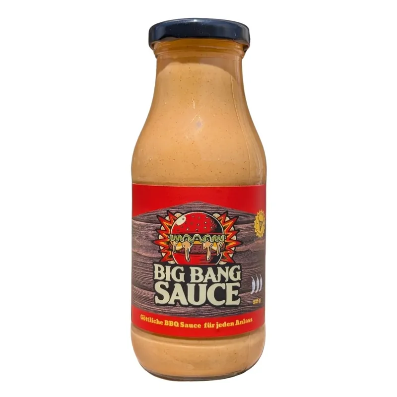 Kitchen Bastards Big Bang Sauce - Cremige BBQ Sauce für Burger & Grillgerichte 225 g Sonderangebot