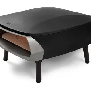 Zertifiziert Witt Etna Rotante Gas Pizzaofen rotierend 2 Brenner 9,2 kW Black 80650018