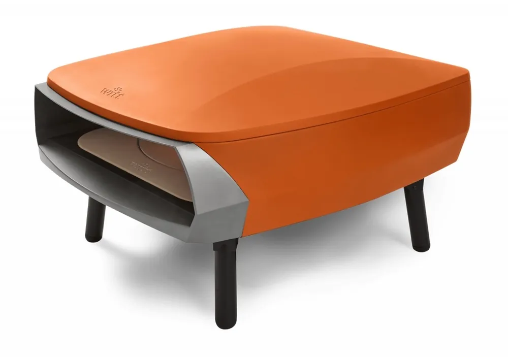 Geprüft Witt Etna Rotante Gas Pizzaofen rotierend 2 Brenner 9,2 kW Orange 80650021