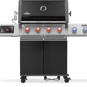 Napoleon Prestige PRO 500 Connected Schwarz Gasgrill inkl. Drehspieß-Set PRO500VXRSIBPK-DE Neu