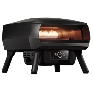 Witt Etna Rotante 13" Control Gas Pizzaofen rotierend 2 Brenner 7,1 kW Matt Schwarz 100002426 Echt