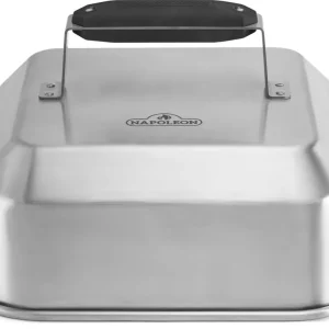 Sonderaktion Napoleon Plancha Dampf- und Garglocke rechteckig Edelstahl GACP002