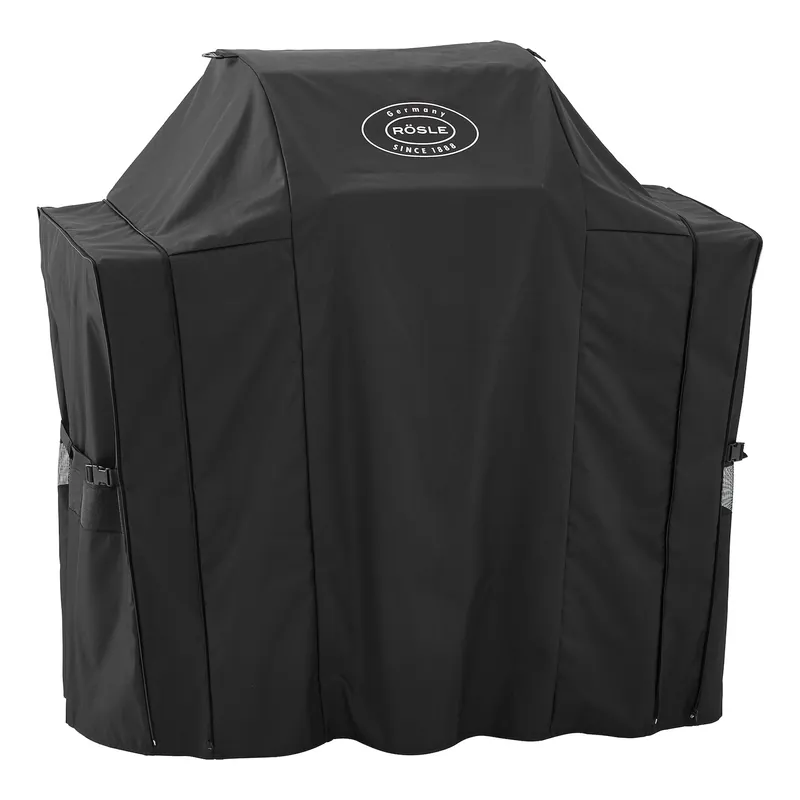 Rösle Abdeckhaube für VIDERO G4 und ALLFLAME / EPICFLAME 4 Brenner Gasgrill Schwarz 250517 Direktkauf
