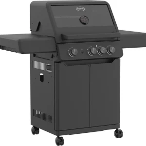 Abverkauf Rösle Gasgrill ALLFLAME Peer 3 Schwarz mit CRISPZONE 251051