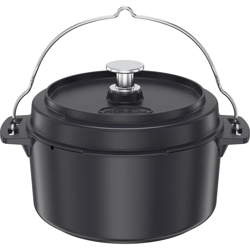 Heißes Angebot Rösle Dutch Oven Ø 28 cm aus emailliertem Gusseisen 5,5 Liter 250438