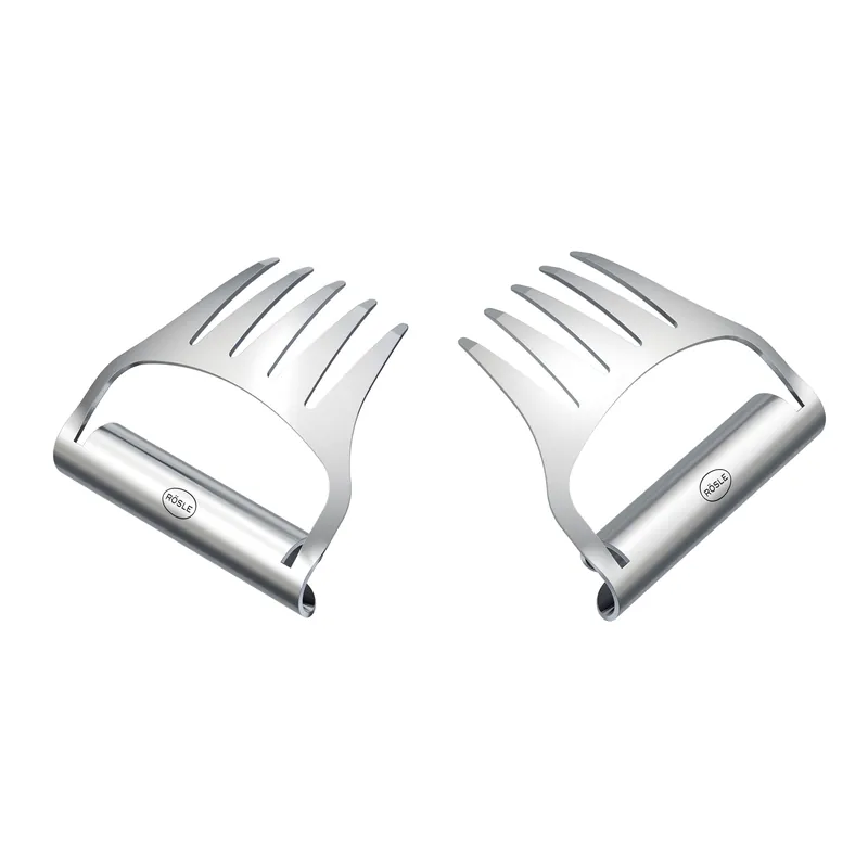 Rösle Pulled-Pork-Gabeln 2er-Set Fleischkrallen aus Edelstahl 250237 Neu Im Sortiment