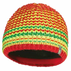Top-Seller Pfeiffer Sicherheitssysteme Strickmütze, Rot/Gelb/Grün
