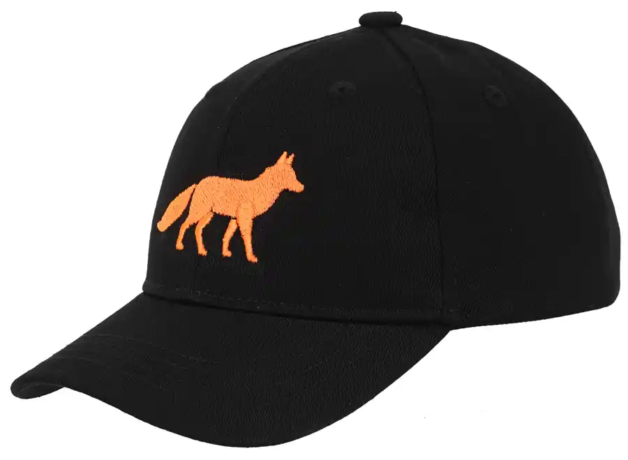 Skogen Cap Neon Fuchs, Schwarz Direktkauf