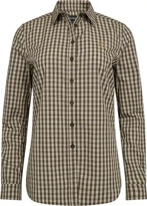 Bestpreis Deerhunter Bluse Bridget, Brown check