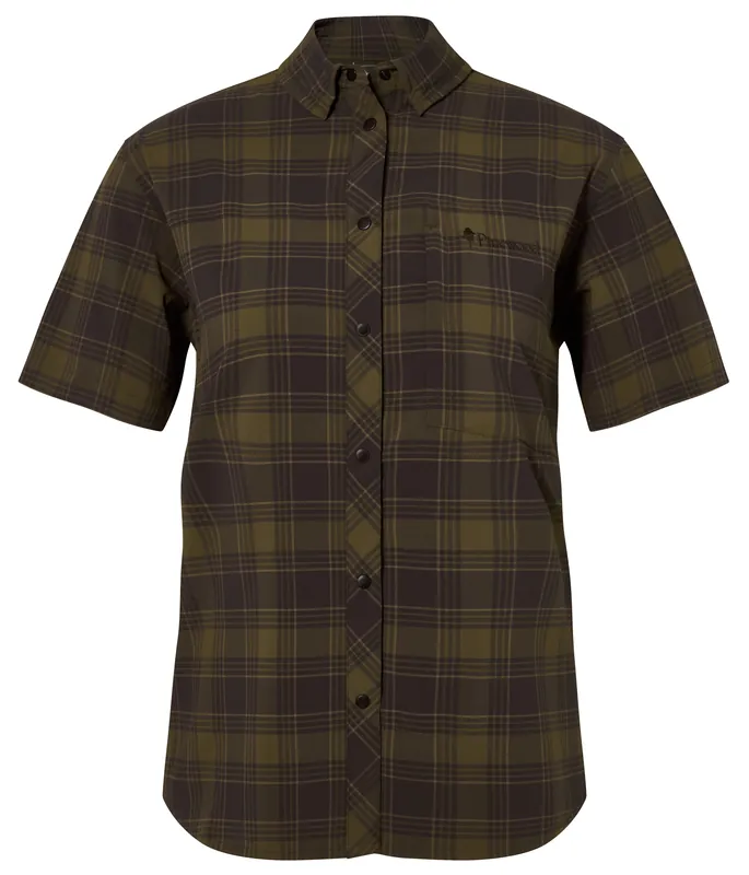 Pinewood Bluse Abisko Trekking, D. Olive/ D. Sandstone Preisknaller