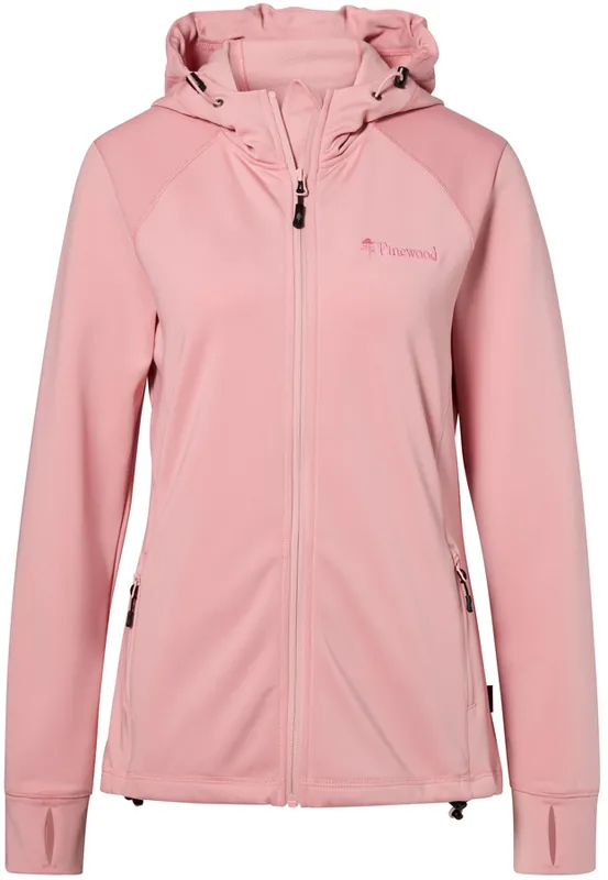 Pinewood Fleecehoodie Finnveden, L. Pink Zertifiziert