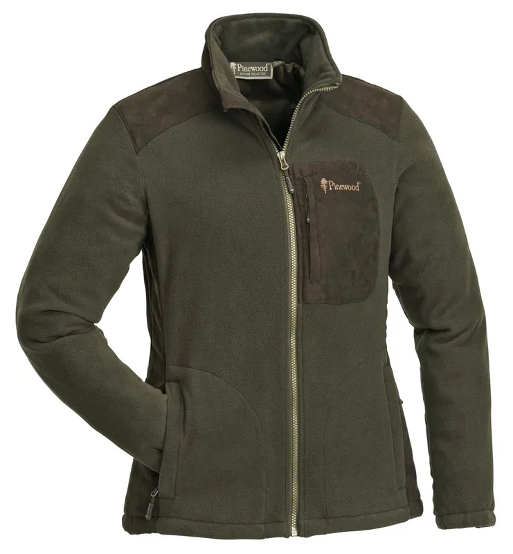 Letzte Chance Pinewood Fleecejacke Wildmark Membrane, H.Brown/Suede Brown