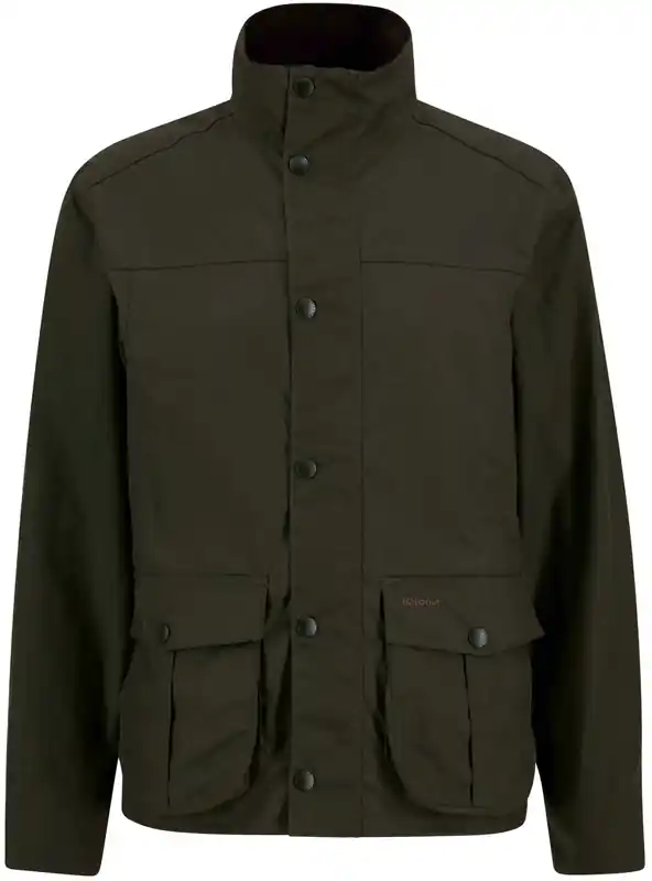 Barbour Wachsjacke Sander, Olive Preisreduziert