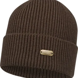 Blaser Beanie Tommy Rib, Dunkel braun Neue Kollektion