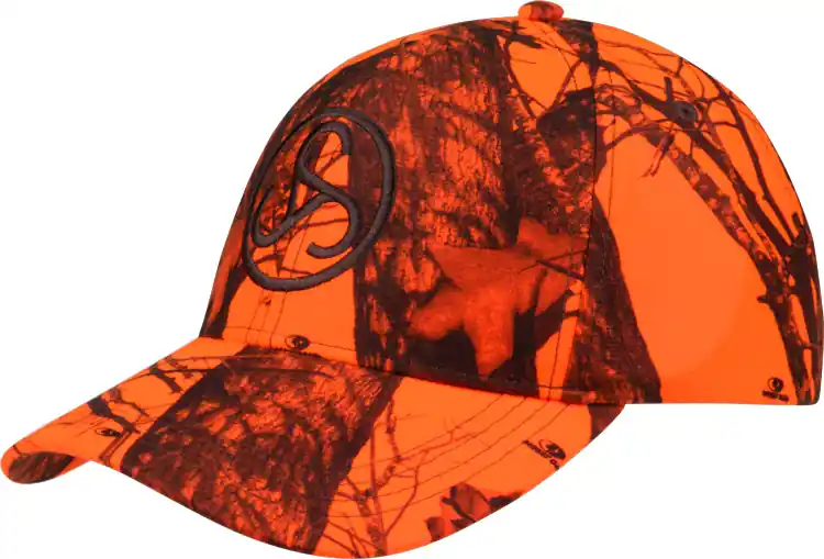 Günstig Sauer Sauer Camo Cap, Blaze Orange Leaf Camo