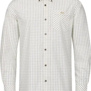 Blaser Hemd Chris, Creme/ Braun Preis Gesenkt