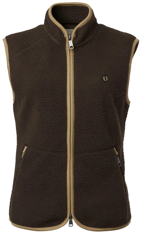 Chevalier Weste Pax Light Pile, Leather Brown Preis Gesenkt