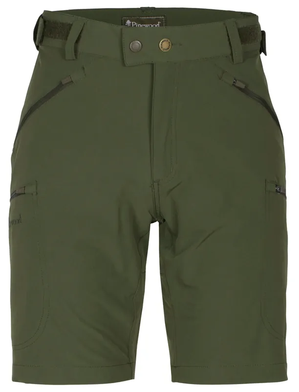 Pinewood Shorts Abisko Light Stretch, Mossgreen Preiswert