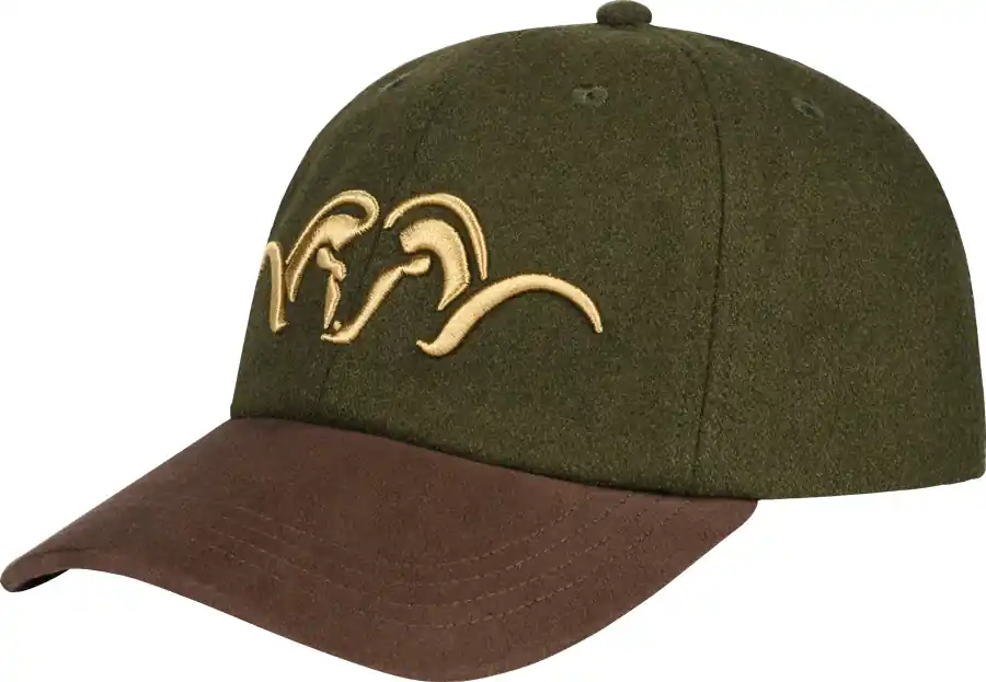 Blaser Cap Filz Suede, Dark olive/Dark brown Meistverkauft