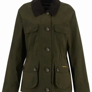 Günstig Barbour Jacke Croton Casual, Olive/ Ancient