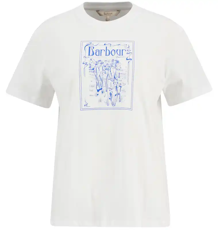 Rabatt Barbour T-Shirt Hambleton, Weiß