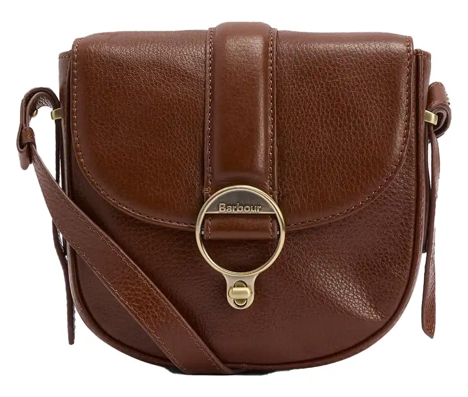 Aktuell Barbour Ledertasche Elm Crossbody, Brown