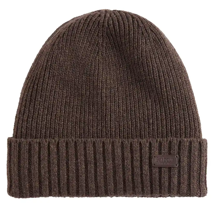 Barbour Beanie Carlton, Mid Brown Neu Im Sortiment