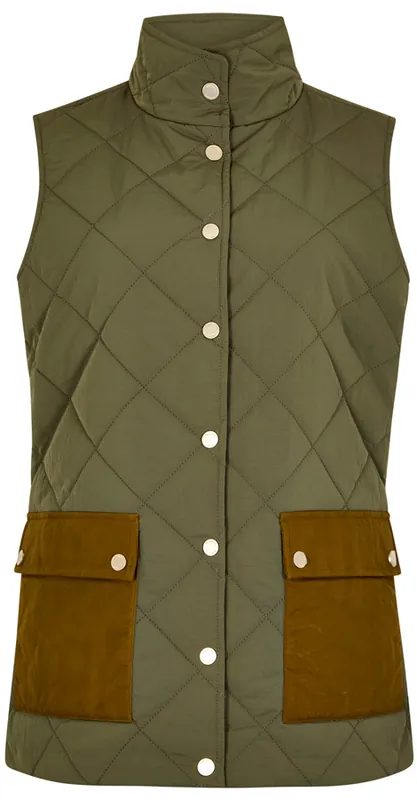 Top-Angebot Dubarry Steppweste Clashmore, Kelp