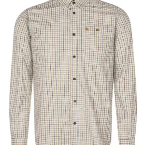 Echt Seeland Hemd Oxford Shooting, Classic Blue/Classic Brown Check