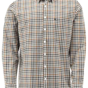 Echt Tom Collins Hemd Button-Down Kragen, Trachtengrün