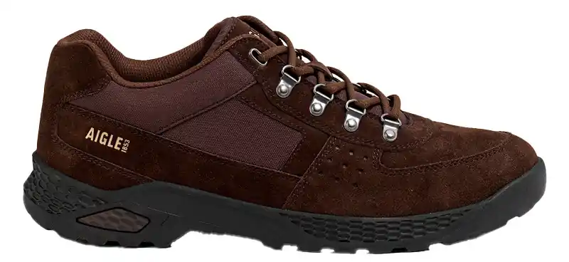 Heißes Angebot Aigle Halbschuh Dolik, Suede Brown