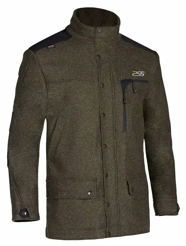Ausverkauf Pfeiffer Sicherheitssysteme Lodenjacke X-Treme, Grün/Schwarz