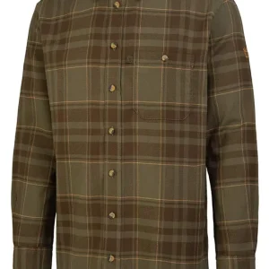 Sale Böcker Hemd Flanell Kalle, Oliv