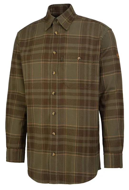 Sale Böcker Hemd Flanell Kalle, Oliv