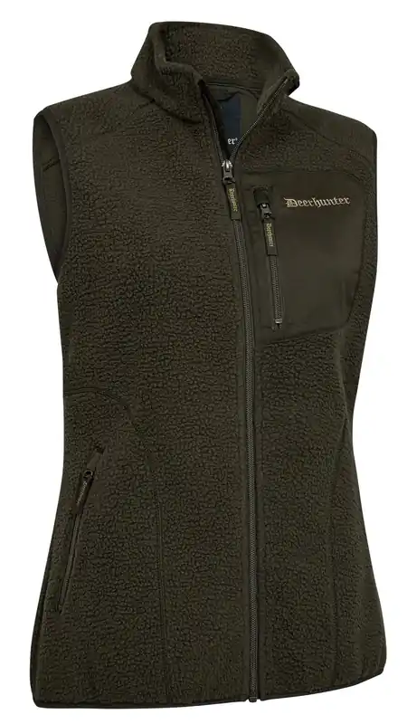 Deerhunter Fleeceweste Atlas, Forest Green Begrenztes Angebot