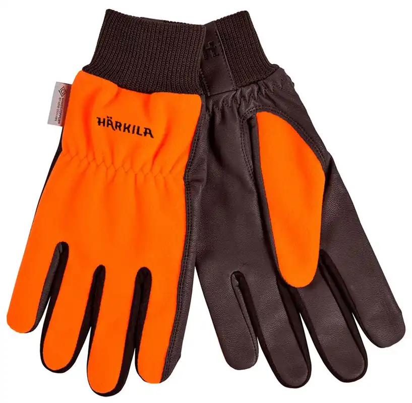 Härkila Handschuhe ProShooter Wildboar, Orange Blaze/ Brown Rabatt