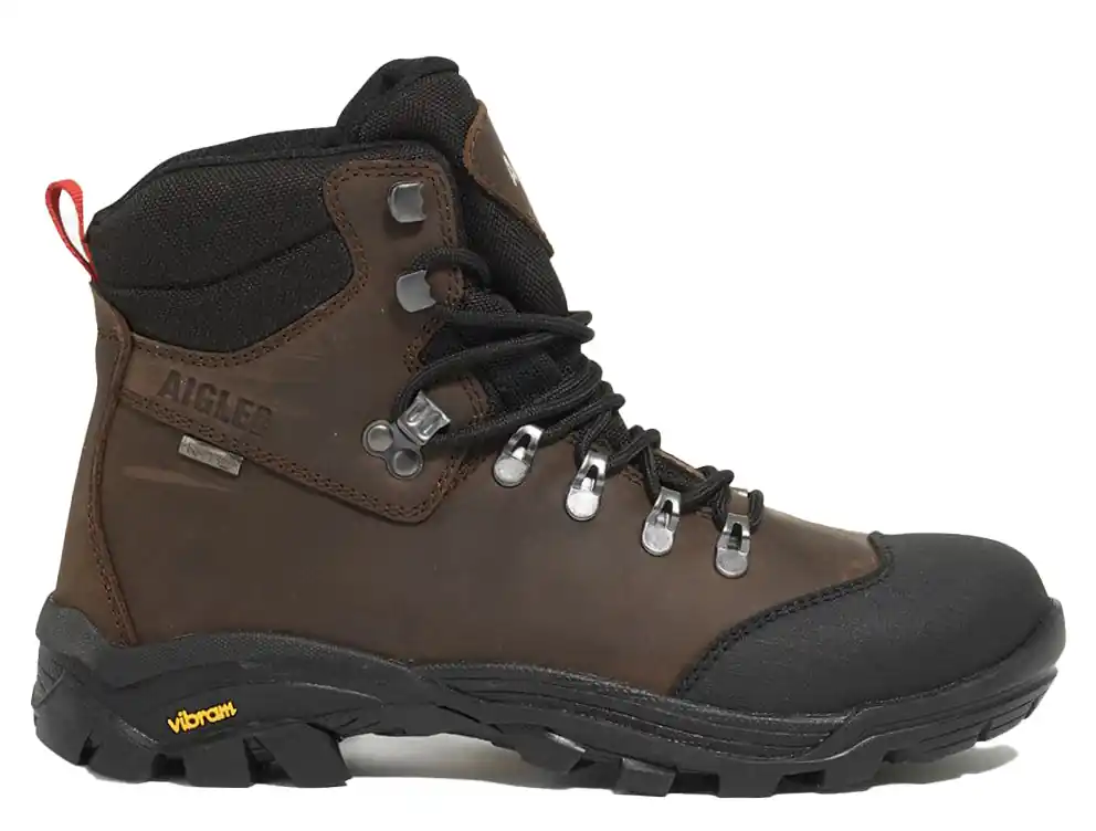 Geprüft Aigle Stiefel Laforse Vibram, Darkbrown