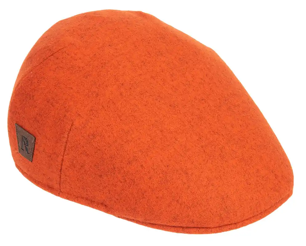 Ausverkauf Rascher Schiebermütze Schurwolle, Orange