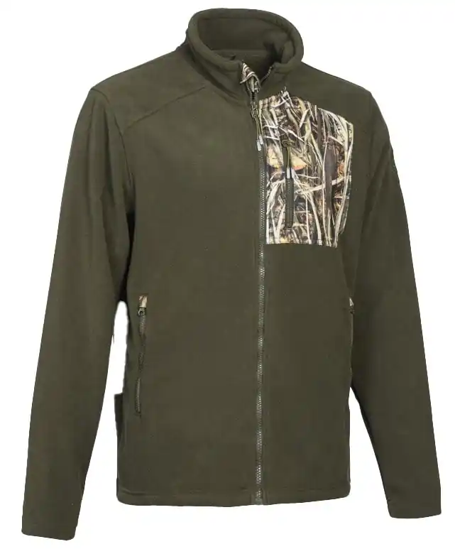 Direktkauf Percussion Fleecejacke Passion Migrateurs, Khaki