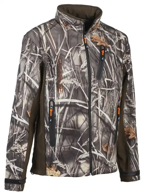 Sichere Zahlung Percussion Softshelljacke, Ghostcamo Wet