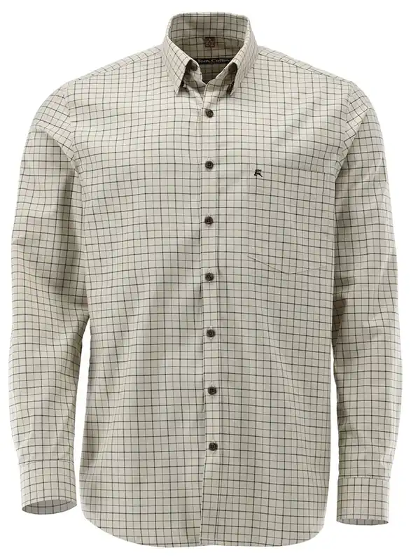 Tom Collins Hemd Regular Fit mit Stick, Ecrue Mega-Angebot