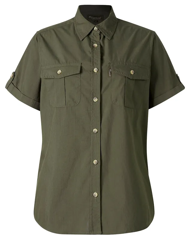 Pinewood Bluse Safari, Moss Green Bestpreis