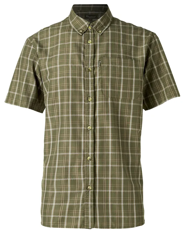 Nur Für Kurze Zeit Pinewood Hemd Kurzarm Summer, Green
