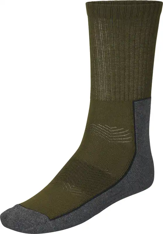 Geprüft Seeland Socken Field 3er Pack, Pine Green/Dark Grey