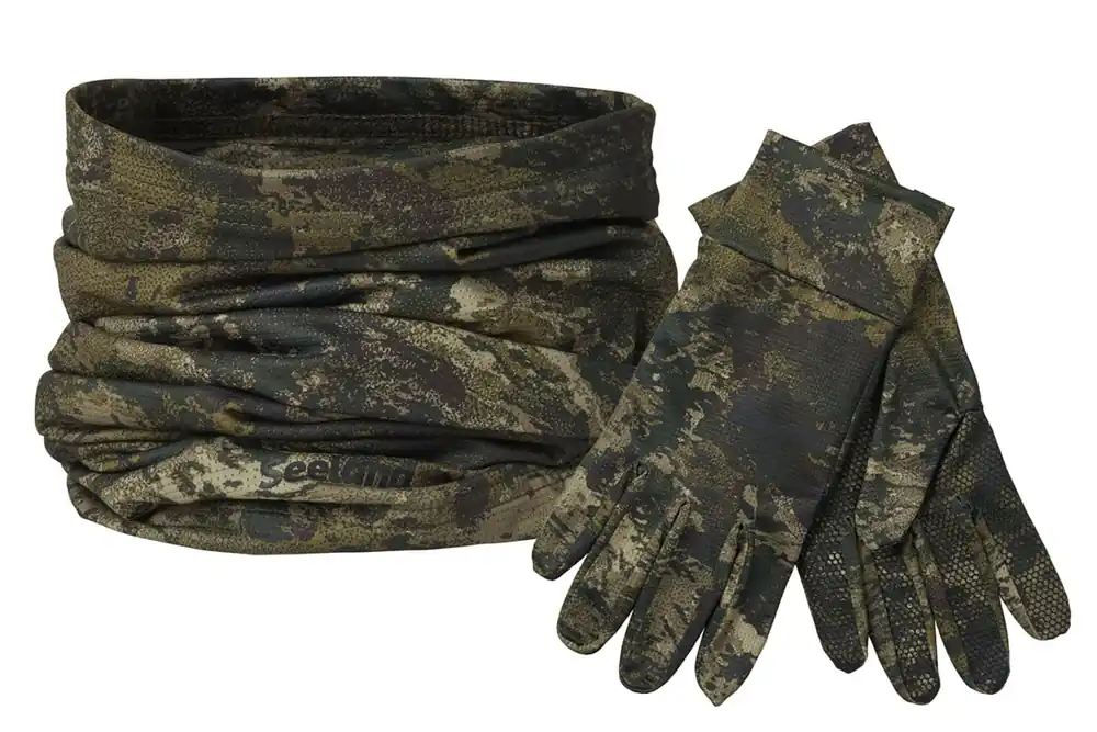 Neue Kollektion Seeland Tube/Handschuhe Aero Camo Set, InVis MPC Green